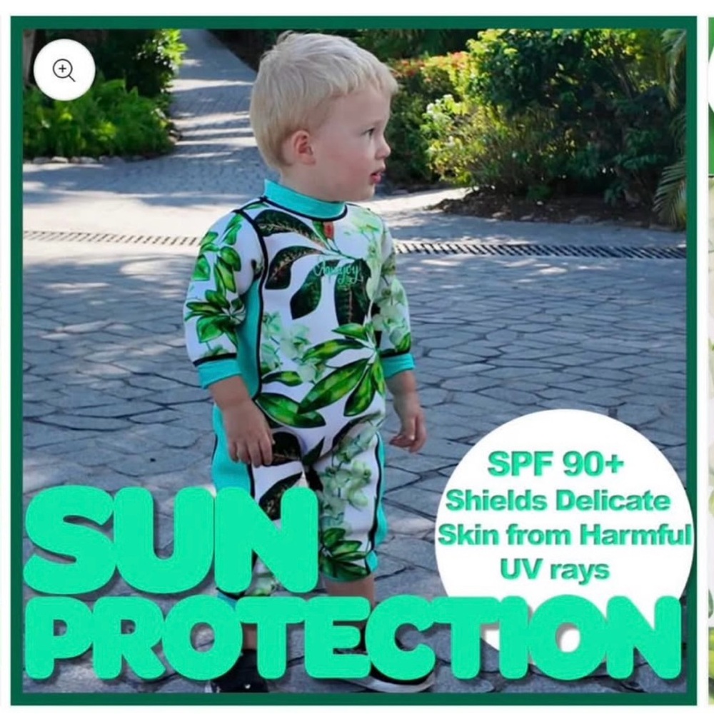 Warmsy green reversible wetsuit